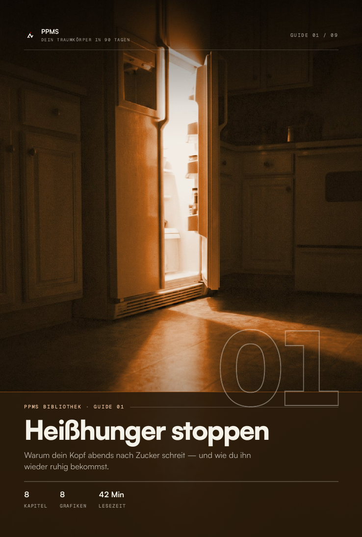Cover des Guides Heißhunger stoppen